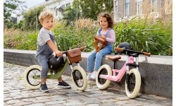 Rowerek biegowy BERG Biky Retro - różowy