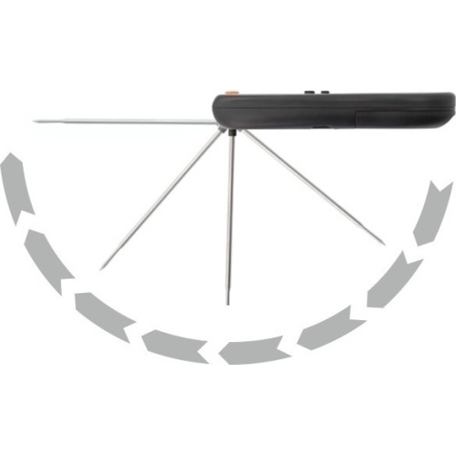 Cyfrowy, składany termometr do grilla Cattara