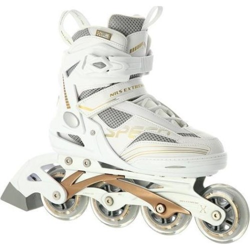 NA2150 ŁYŻWOROLKI NILS EXTREME - White