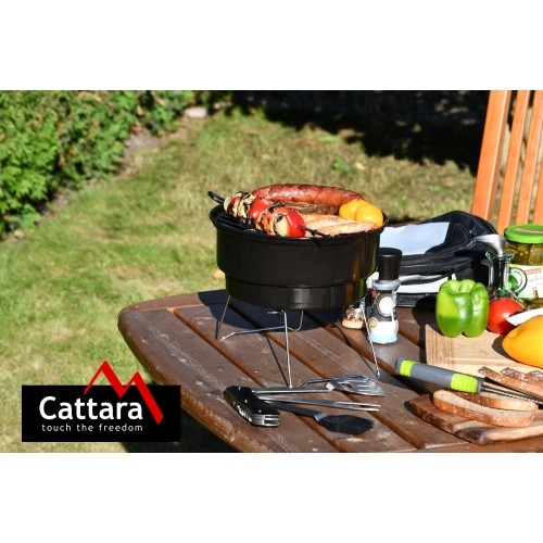 Turystyczny piknikowy grill na węgiel drzewny Cattara BOSA