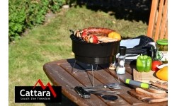 Turystyczny piknikowy grill na węgiel drzewny Cattara BOSA