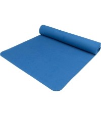 Mata do jogi Yate TPE, ciemnoniebieska, 195x61x0,6 cm