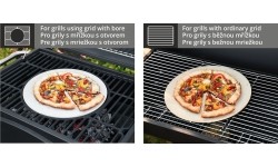 Okrągła płyta grillowa Cattara Pizza (do grilli 13040,13043)
