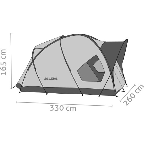 Namiot Salewa Alpine Hut, 4-osobowy