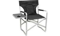 Turystyczne krzesło składane podróżne kempingowe Origin Outdoors Director, Czarne