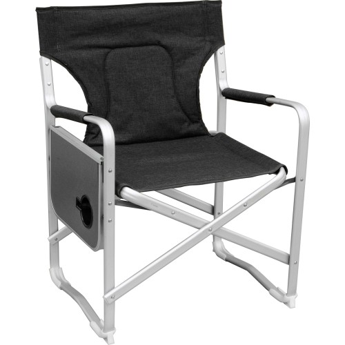 Turystyczne krzesło składane podróżne kempingowe Origin Outdoors Director, Czarne