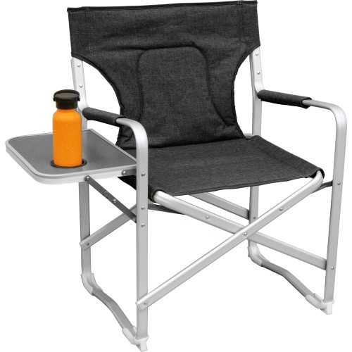 Turystyczne krzesło składane podróżne kempingowe Origin Outdoors Director, Czarne