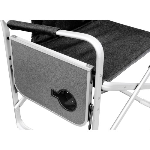 Turystyczne krzesło składane podróżne kempingowe Origin Outdoors Director, Czarne