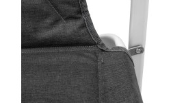 Turystyczne krzesło składane podróżne kempingowe Origin Outdoors Director, Czarne