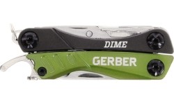 Multitool Gerber Dime, zielony