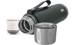 Termos Origin Outdoors Vacuum RockSteel, 0,75 l, niebieski