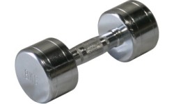 Stalowy hantel chromowany Bauer Fitness AC-1518, 8 kg