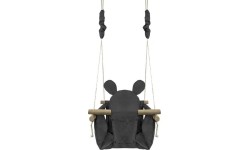 Huśtawka dla niemowląt z drewnianą ramą Ecotoys Mouse