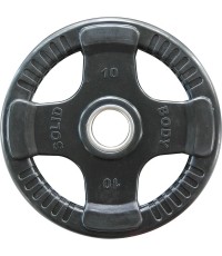 Ogumowane obciążenie Talerz Obciążnik do sztangi Olympic Body-Solid - 10 kg