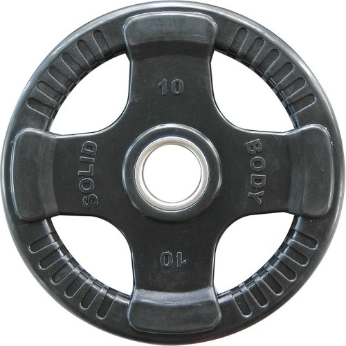 Ogumowane obciążenie Talerz Obciążnik do sztangi Olympic Body-Solid - 10 kg