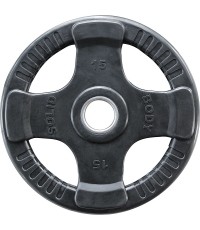 Talerz olimpijski gumowany Body-Solid, 15 kg