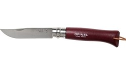 Nóż Opinel Colorama 08 Inox grab z rzemykiem