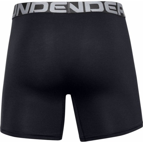 Męskie slipy Under Armour Charged Cotton 6in Briefs - 3szt. - Black