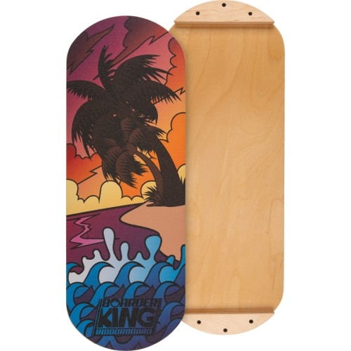 Deska do ćwiczeń równowagi BoarderKING Classic - Yellow