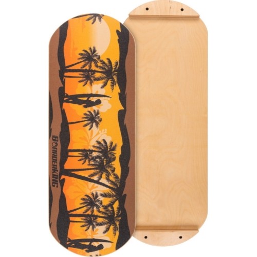 Deska do ćwiczeń równowagi BoarderKING Classic - Yellow