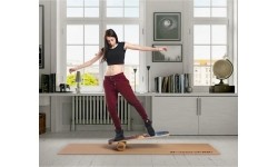 Deska do ćwiczeń równowagi BoarderKING Classic - Yellow