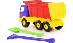 Toy Car Dump Truck Multistore Polesie, with Accessories