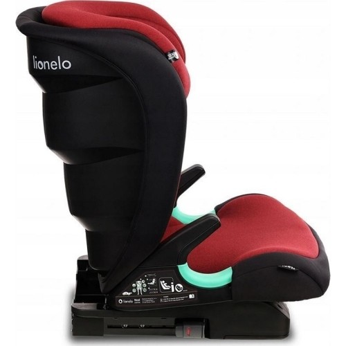 Fotelik samochodowy Lionelo Neal czerwony burgund, 15-36kg
