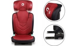 Fotelik samochodowy Lionelo Neal czerwony burgund, 15-36kg