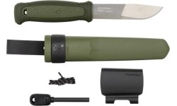 Nóż z zestawem survivalowym Morakniv Kansbol, zielona stal nierdzewna