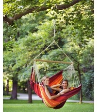 Krzesło Siedzisko hamakowe hamak brazylijski do siedzenia Amazonas Brazilian Gigante - Czerwony