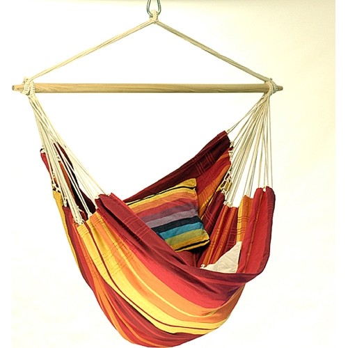 Krzesło Siedzisko hamakowe hamak brazylijski do siedzenia Amazonas Brazilian Gigante - Czerwony