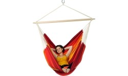 Krzesło Siedzisko hamakowe hamak brazylijski do siedzenia Amazonas Brazilian Gigante - Czerwony