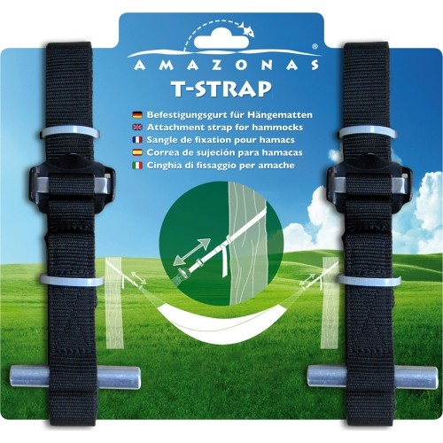 Pasek do hamaka Amazonas T-Strap, 2 szt.