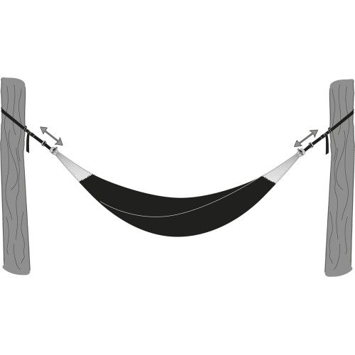 Pasek do hamaka Amazonas T-Strap, 2 szt.