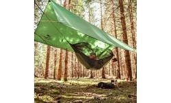 Zadaszenie od słońca deszczu Plandeka nad hamak Amazonas Traveller XXL