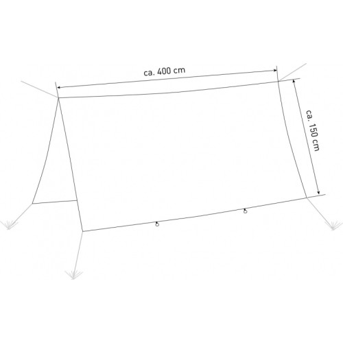 Plandeka Amazon Traveller XXL