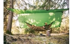 Zadaszenie od słońca deszczu Plandeka nad hamak Amazonas Traveller XXL