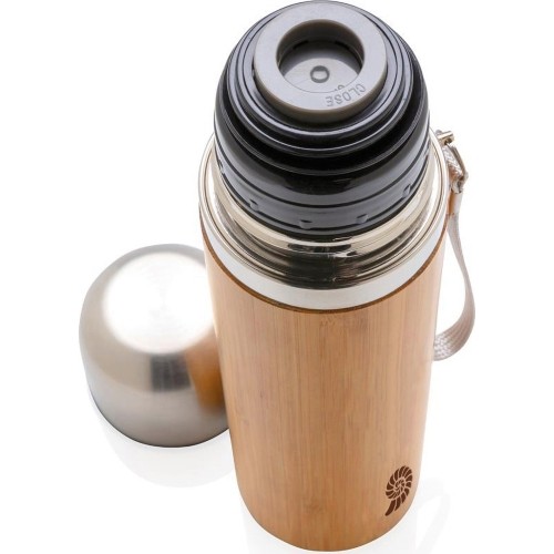 Termos Origin Outdoors Vacuum Bamboo - 0,5 l, stal nierdzewna