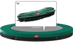 Podkładka pod krawędzie trampoliny Berg Favorit InGround 330, zielona, 6 szt.