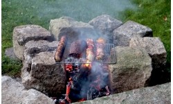 Ruszt do grilla Origin Outdoors Titan - 25,5 x 16,5 cm