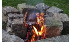 Ruszt do grilla Origin Outdoors Titan - 25,5 x 16,5 cm