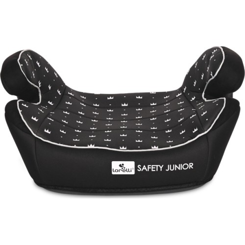 Fotelik samochodowy Lorelli Safety Junior Fix z mocowaniami, czarny, 15-36 kg