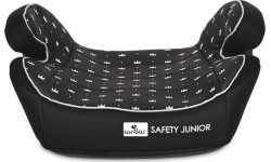 Fotelik samochodowy Lorelli Safety Junior Fix z mocowaniami, czarny, 15-36 kg