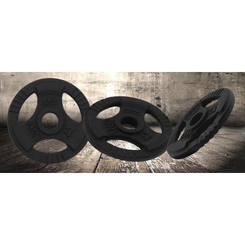 Obciążnik żeliwny z uchwytami Platinum Fitness Beltor HRD System Line, 1,25kg, 29mm