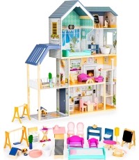 Domek dla lalek XXL Ecotoys Rezydencja Maya