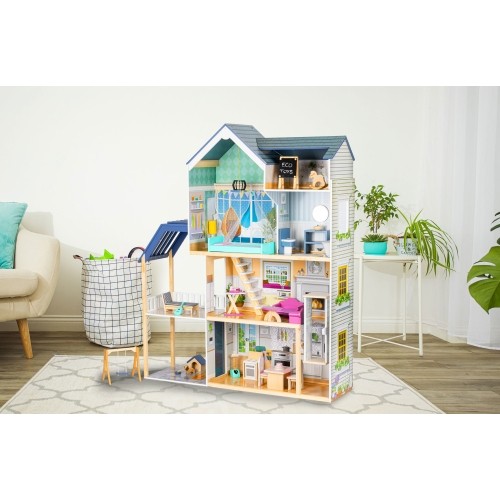 Domek dla lalek XXL Ecotoys Rezydencja Maya