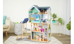 Domek dla lalek XXL Ecotoys Rezydencja Maya