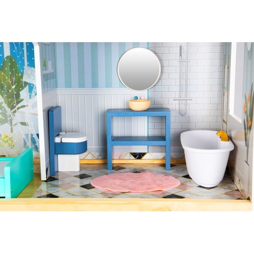 Domek dla lalek XXL Ecotoys Rezydencja Maya