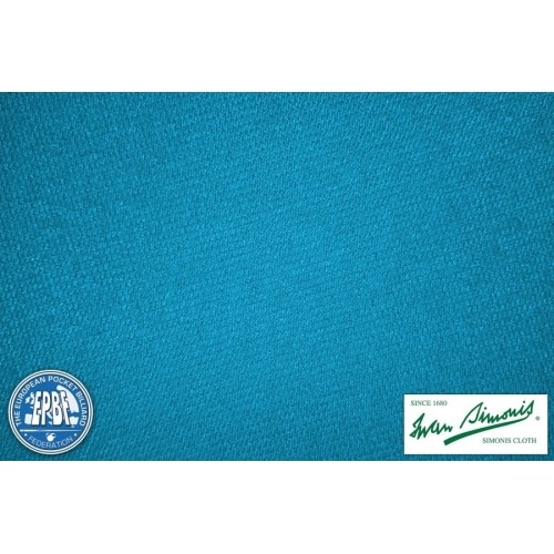 Sukno bilardowe Simonis 860 HR, 198 cm, tournament blue