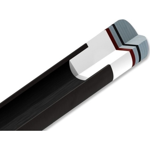 Kij bilardowy, Pool, Cuetec Cynergy CT-15K Carbon, perłowo-biały, 3/8x14